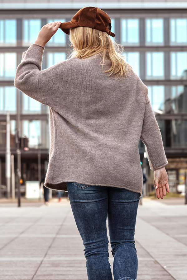 Sweter Tunika Zara Latte 2