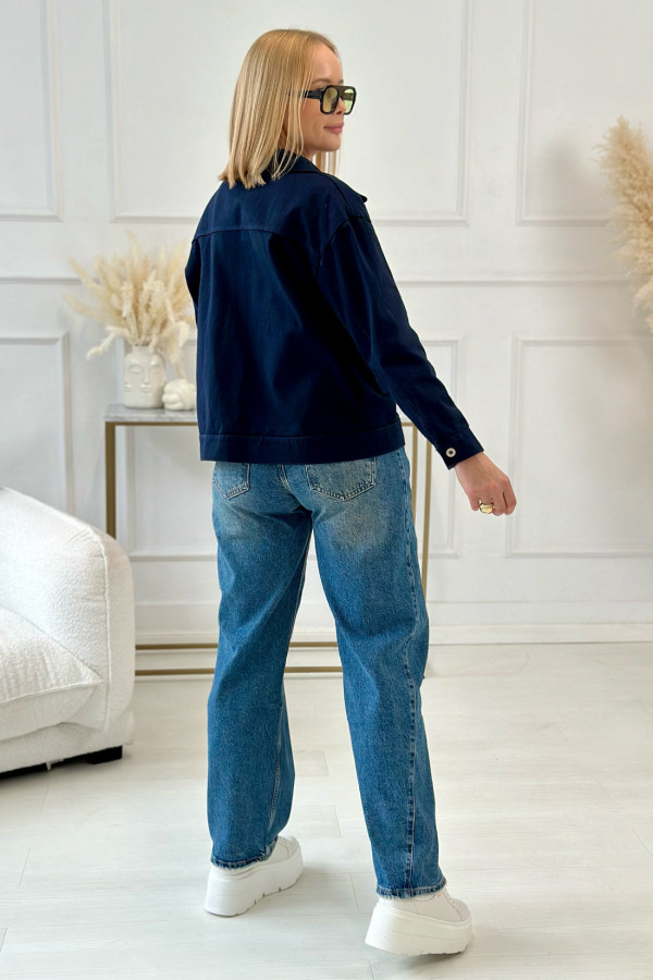 Krótka kurtka Margot Jeans 4